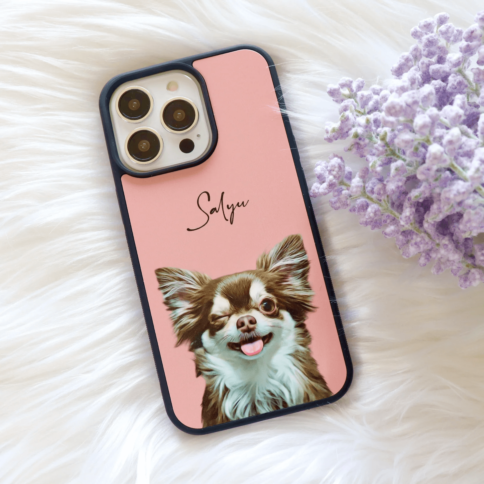 わんにゃんスマホケース1枚目の画像